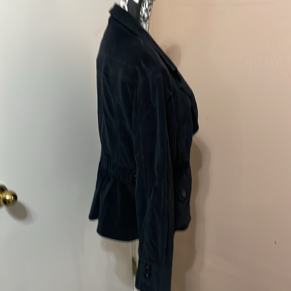 Black Blazer Classic Formal Suit Jacket - Picture 4 of 10